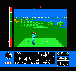 Jack Nicklaus' Greatest 18 Holes of Major Championship Golf (USA) In game screenshot